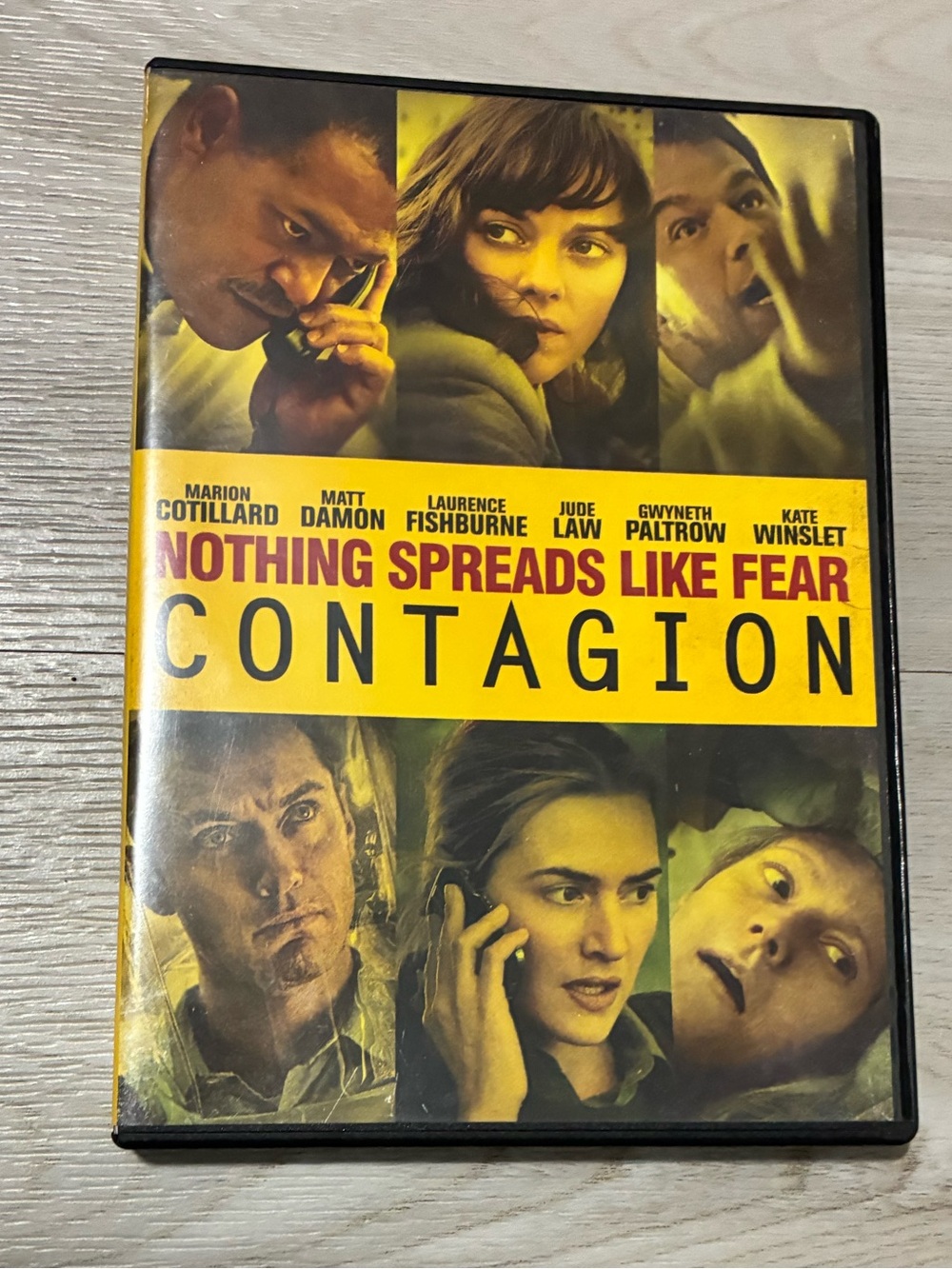 Contagion DVD Movie -